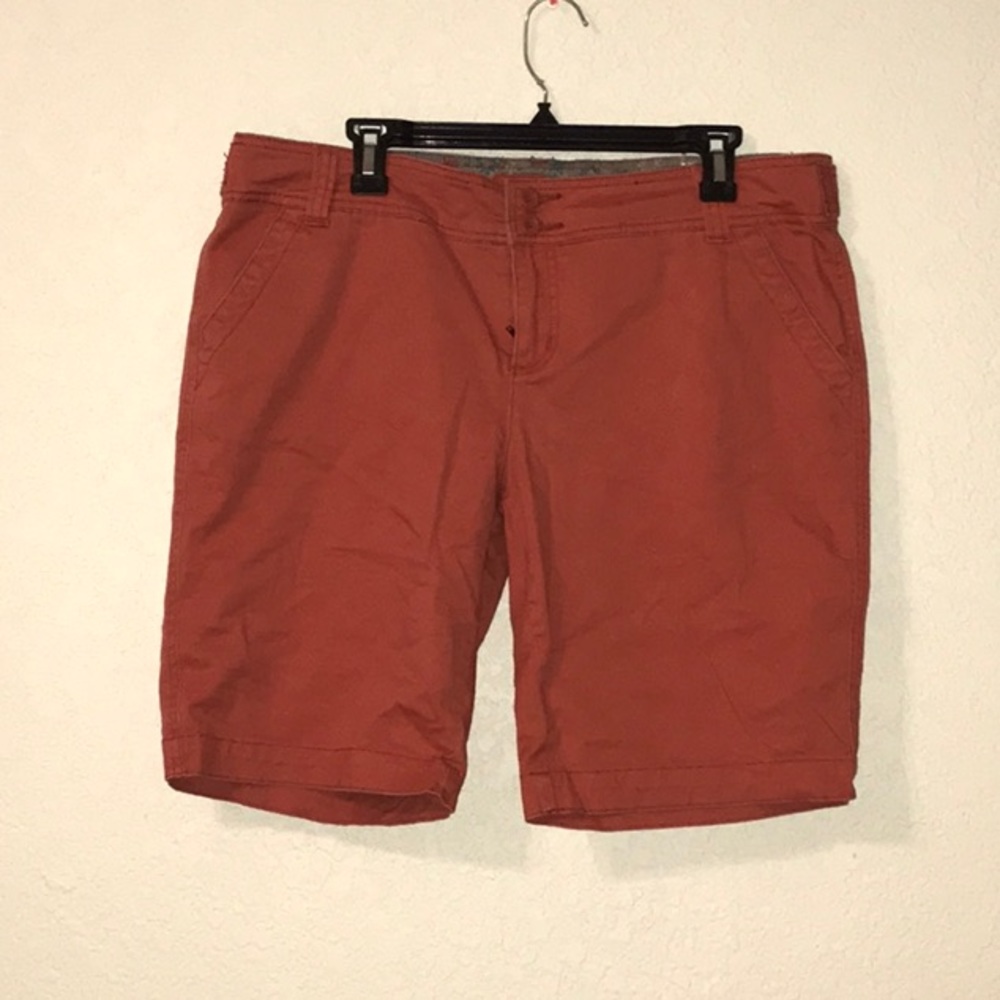 Maurice’s 15/16  Salmon Bermuda Shorts